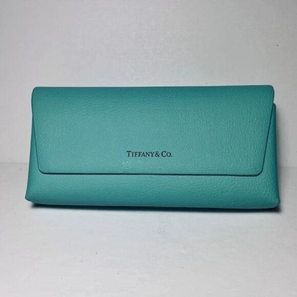 Tiffany & Co. Magnetic Close Leather Glasses Case‎ | NEW main image 4